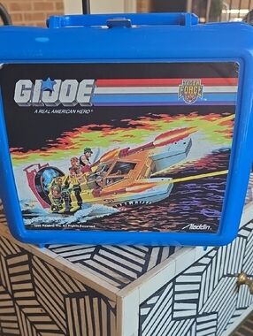 GI Joe Kids Blue Lunchbox by